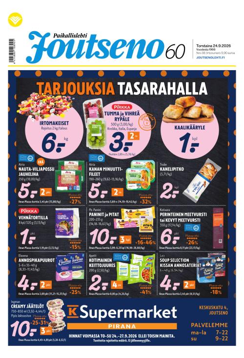 Paikallislehti Joutseno 24.9.2026