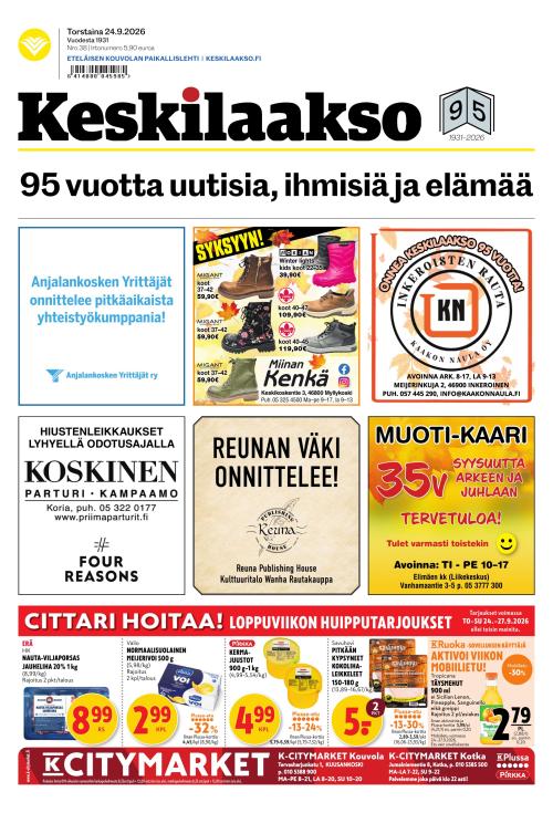Keskilaakso 24.9.2026