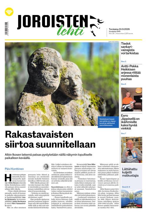 Joroisten Lehti 24.9.2026