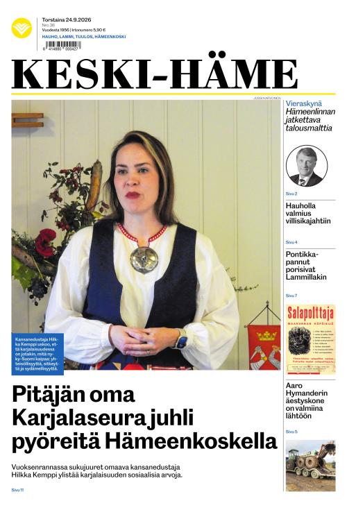 Keski-Häme 24.9.2026