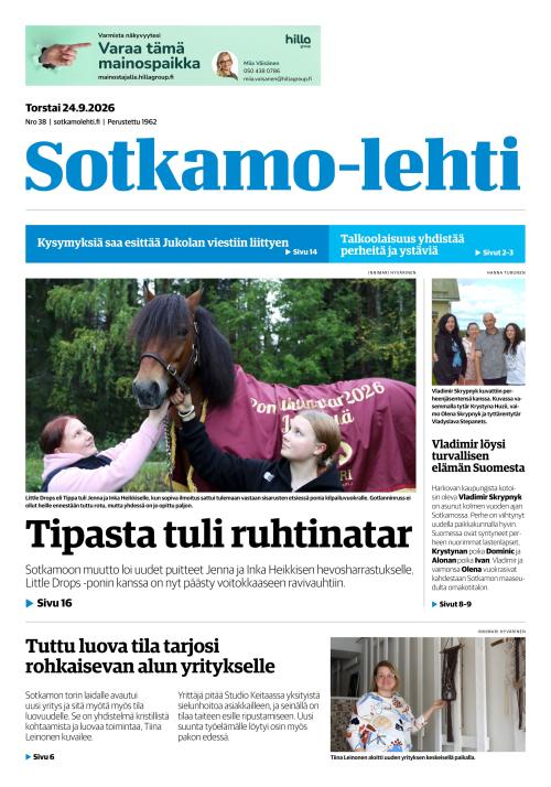 Sotkamo-lehti 24.9.2026