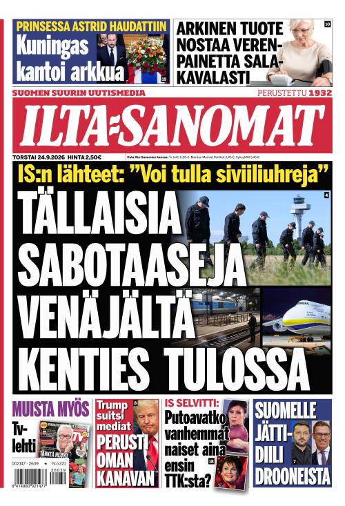 Ilta-Sanomat 24.9.2026