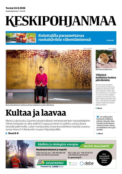 Keskipohjanmaa 24.9.2026
