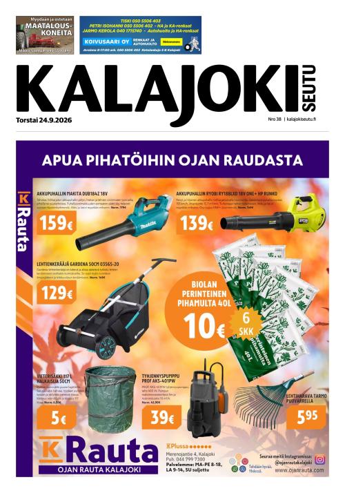 Kalajokiseutu 24.9.2026