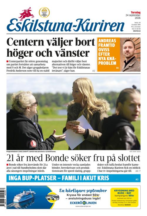 Eskilstuna-Kuriren 24.9.2026