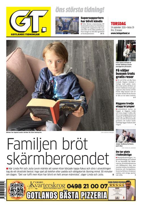 Gotlands Tidningar 24.9.2026