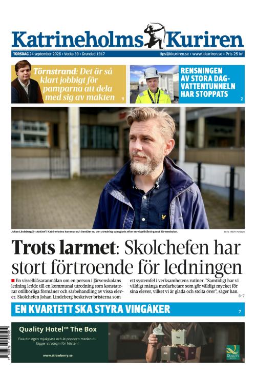 Katrineholms-Kuriren 24.9.2026