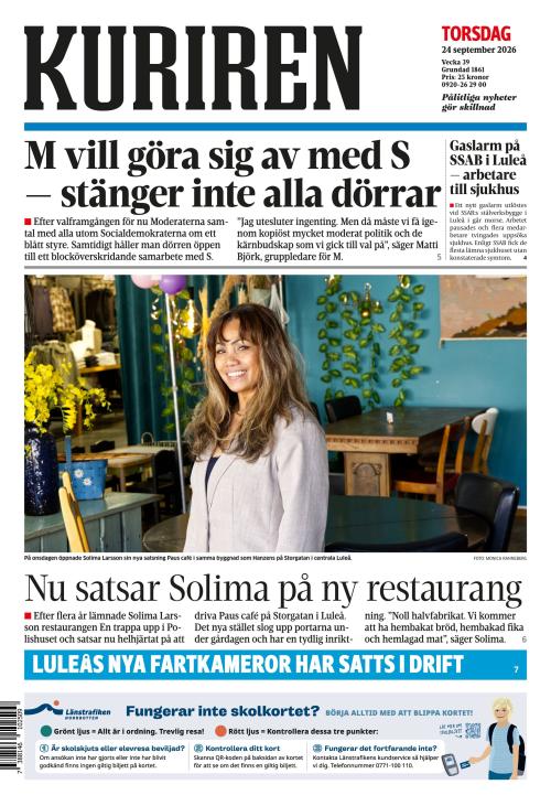 Norrbottens-kuriren 24.9.2026