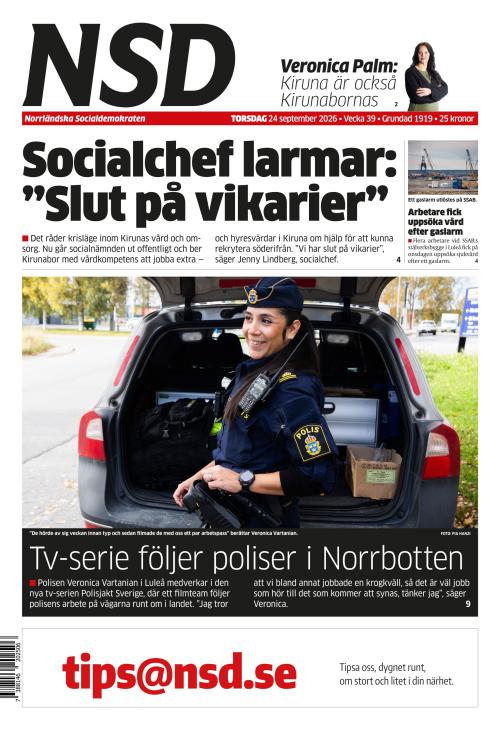 Norrländska Socialdemokraten 24.9.2026