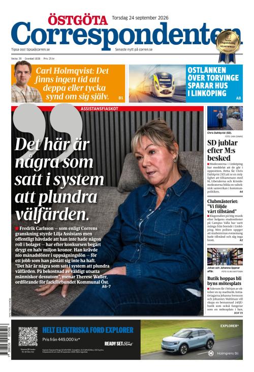 Östgöta Correspondenten 24.9.2026