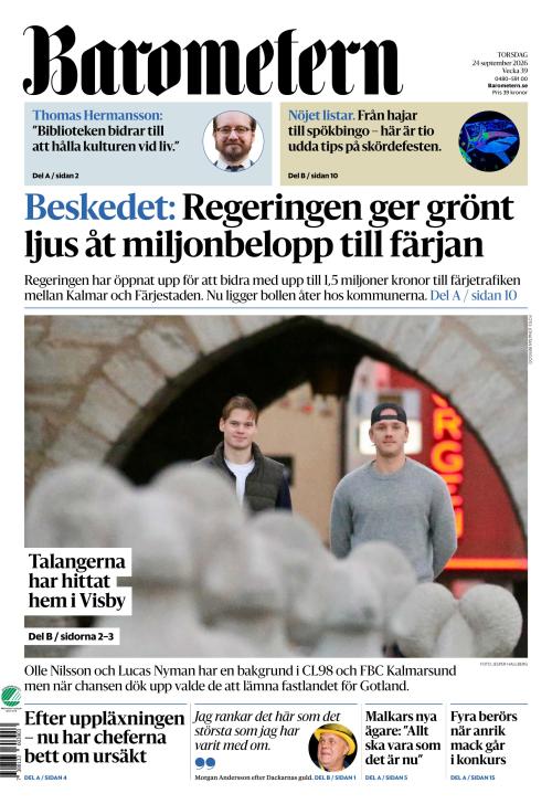 Barometern OT 24.9.2026