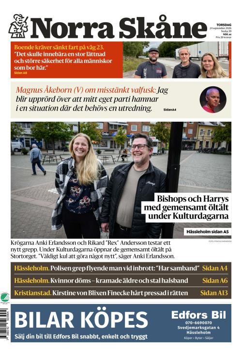 Norra Skåne 24.9.2026