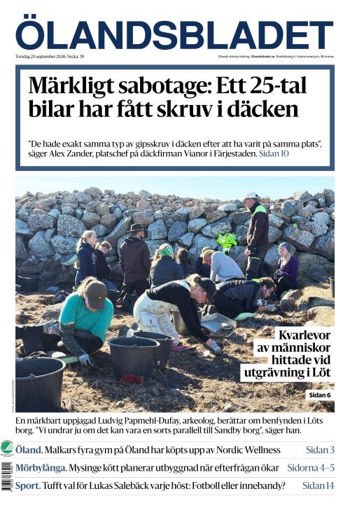Ölandsbladet 24.9.2026
