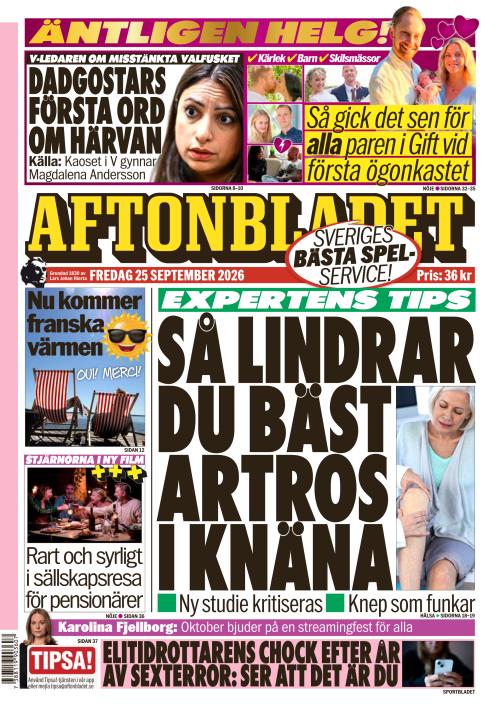 Aftonbladet 25.9.2026
