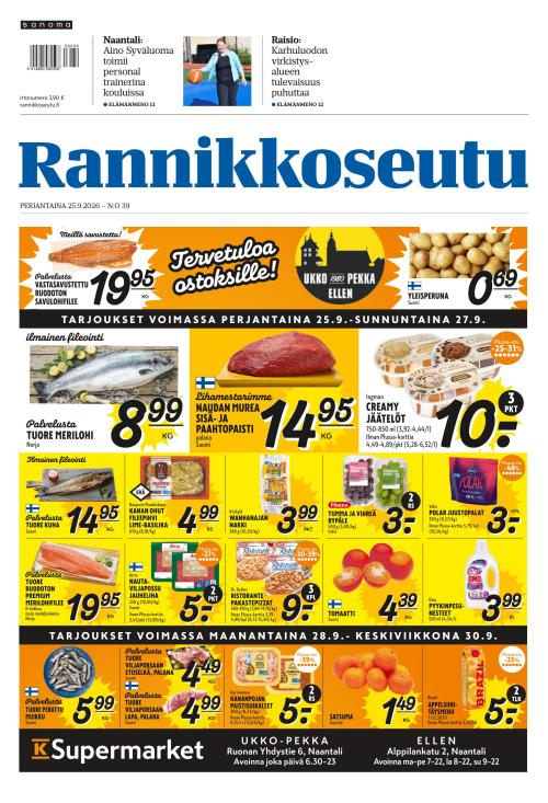 Rannikkoseutu 25.9.2026