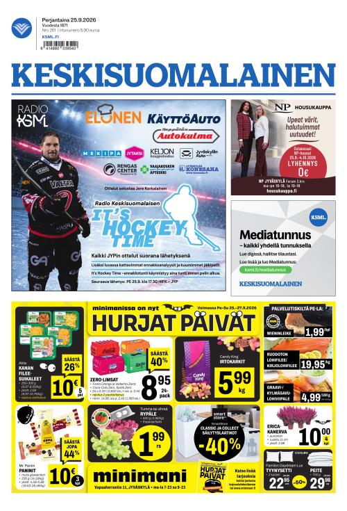 Keskisuomalainen 25.9.2026