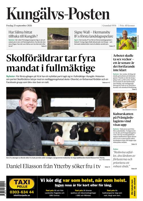 Kungälvs-Posten 25.9.2026