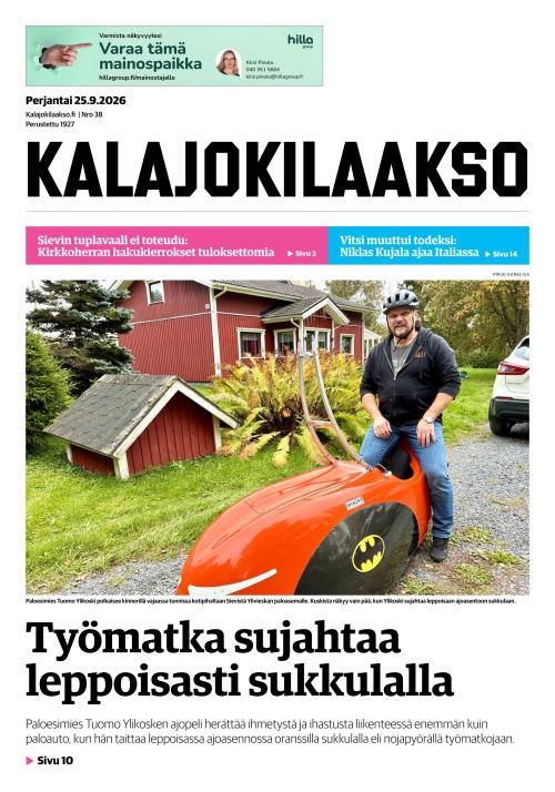 Kalajokilaakso ja Kalajaska 25.9.2026