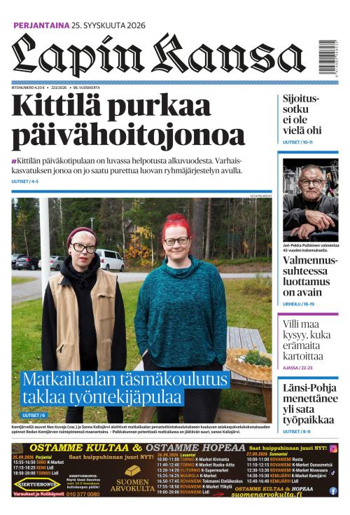 Lapin Kansa 25.9.2026