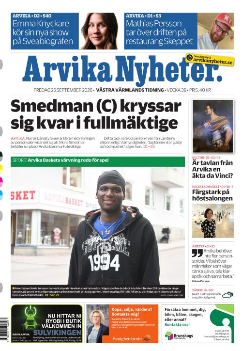Arvika Nyheter 25.9.2026