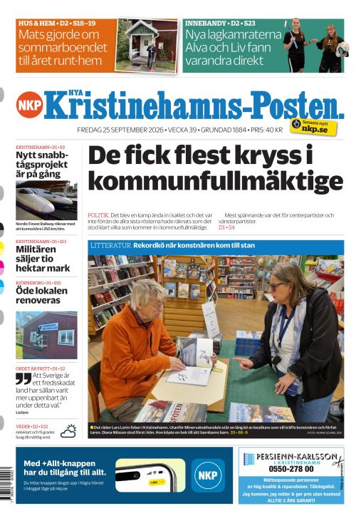 Nya Kristinehamns-Posten 25.9.2026