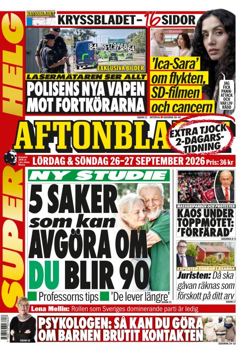 Aftonbladet 26.9.2026
