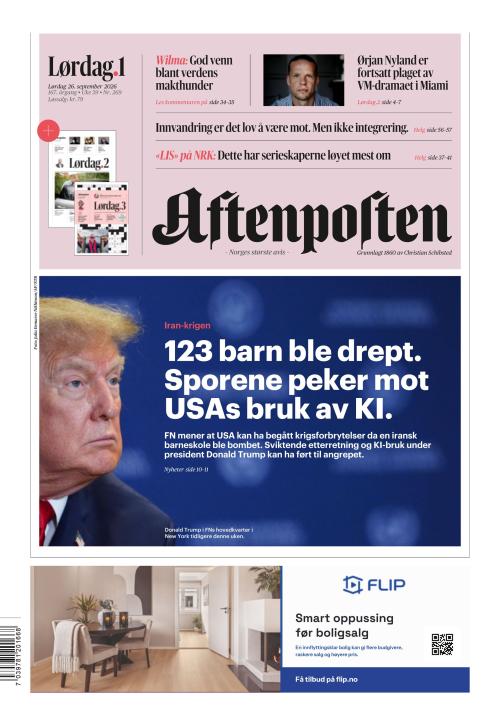 Aftenposten 26.9.2026