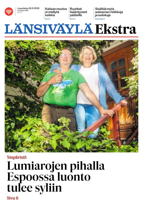 Länsiväylä 26.9.2026