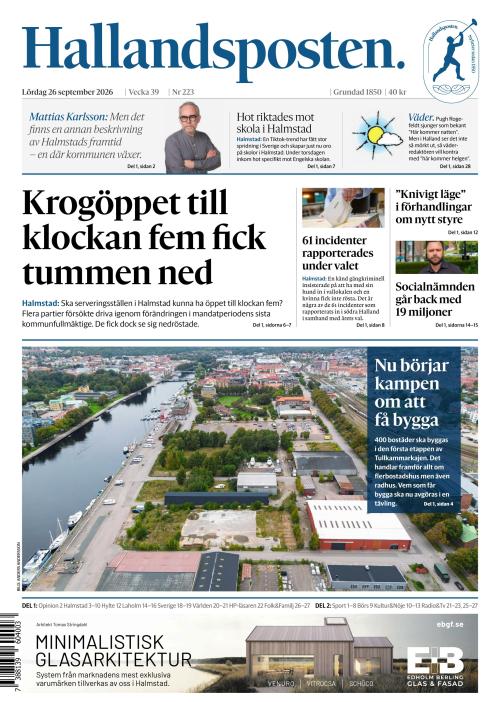 Hallandsposten 26.9.2026