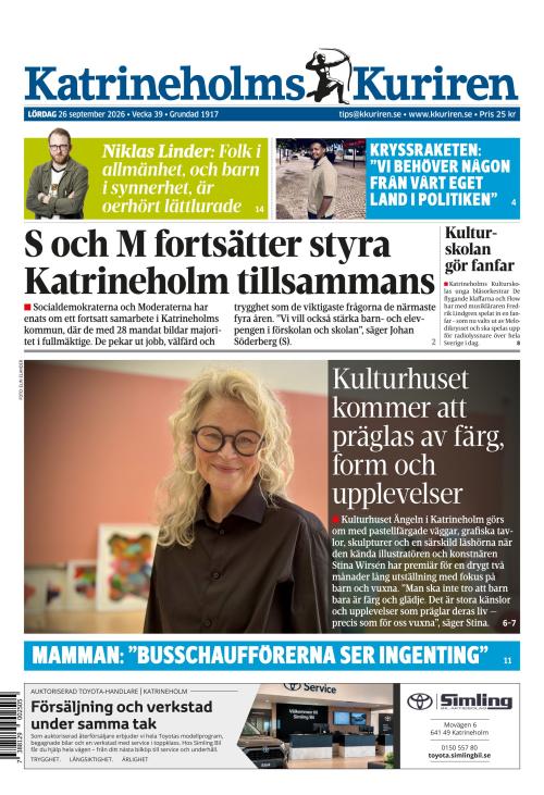 Katrineholms-Kuriren 26.9.2026