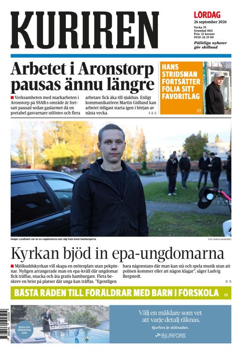 Norrbottens-kuriren 26.9.2026