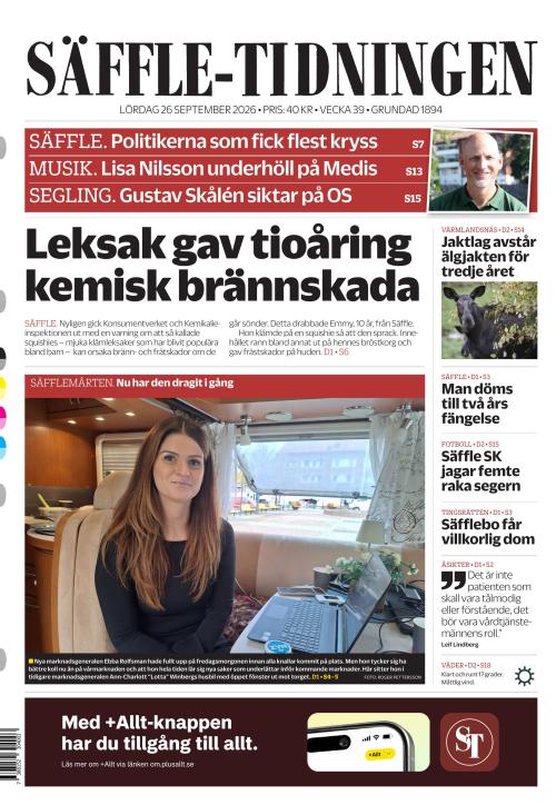Säffle-Tidningen 26.9.2026