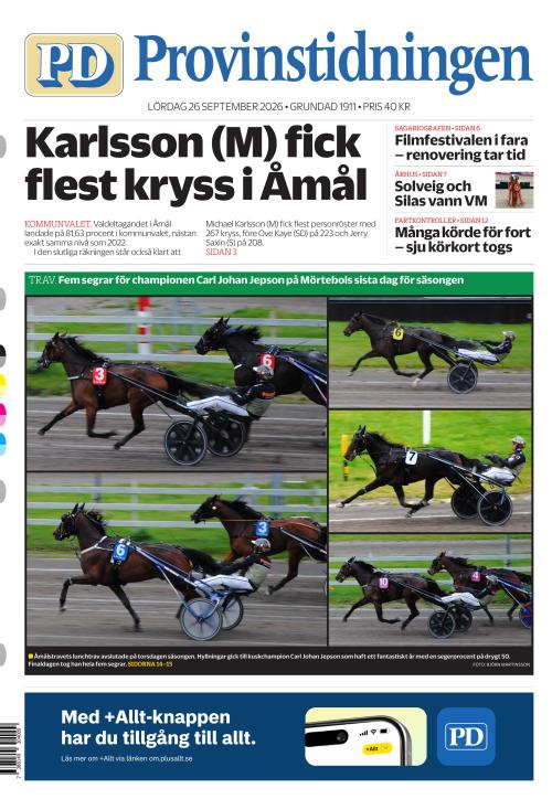 Provinstidningen Dalsland 26.9.2026