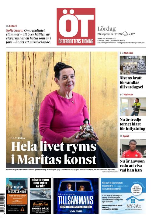 Österbottens Tidning 26.9.2026