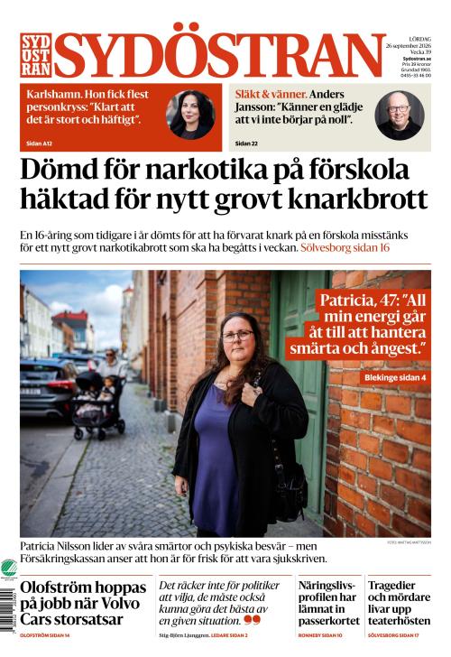 Sydöstran 26.9.2026