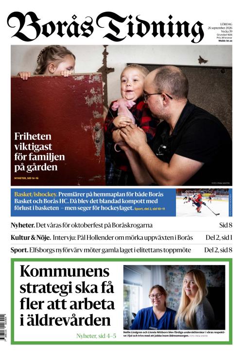 Borås Tidning 26.9.2026
