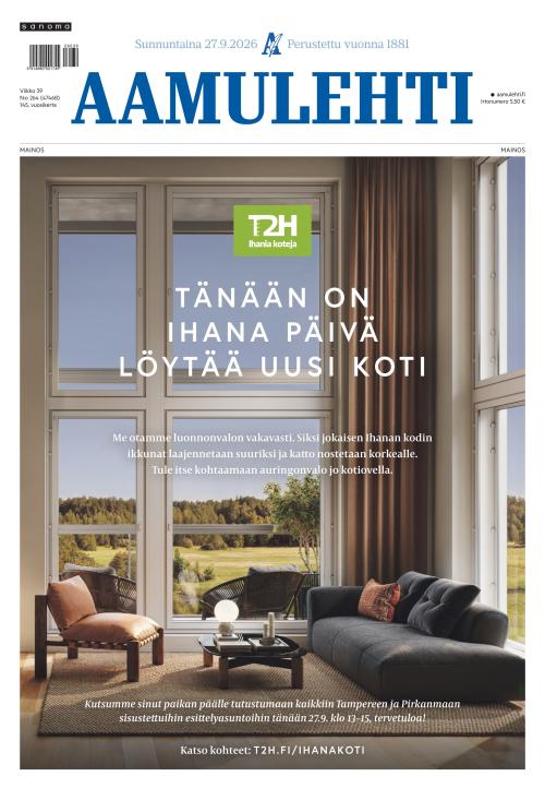 Aamulehti 27.9.2026
