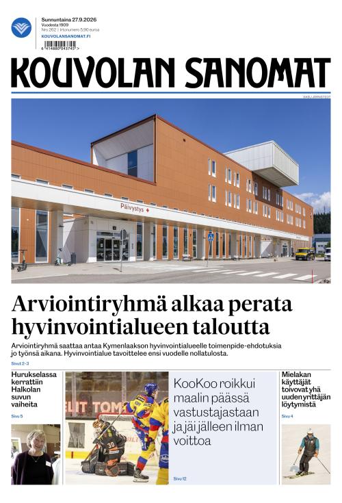Kouvolan Sanomat 27.9.2026