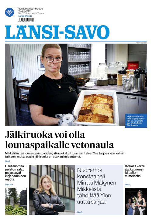 Länsi-Savo 27.9.2026