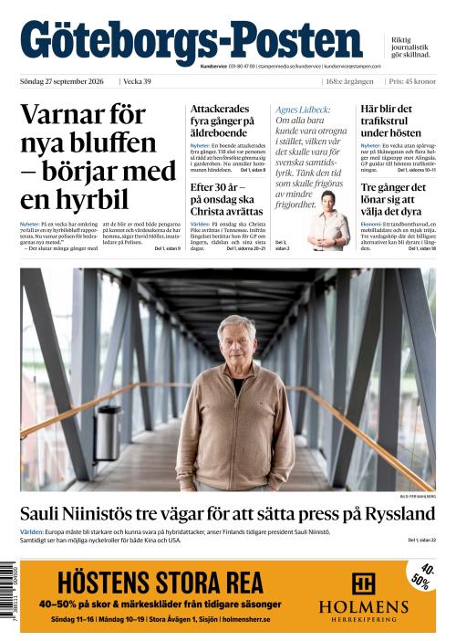 Göteborgs-Posten 27.9.2026