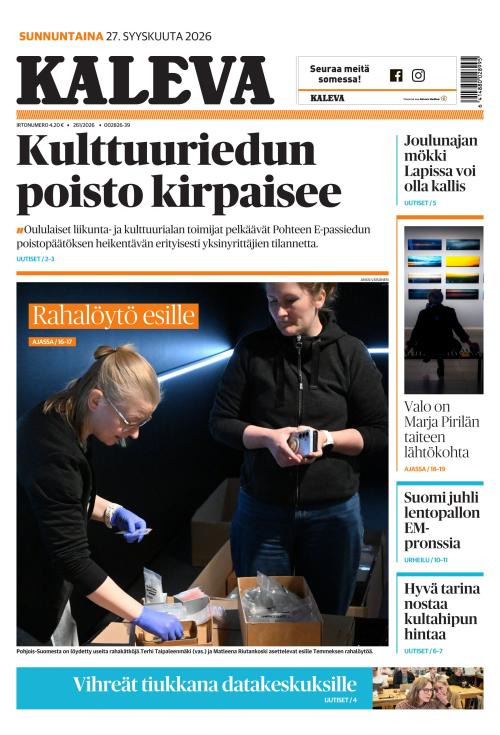 Kaleva 27.9.2026