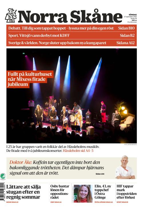 Norra Skåne 27.9.2026