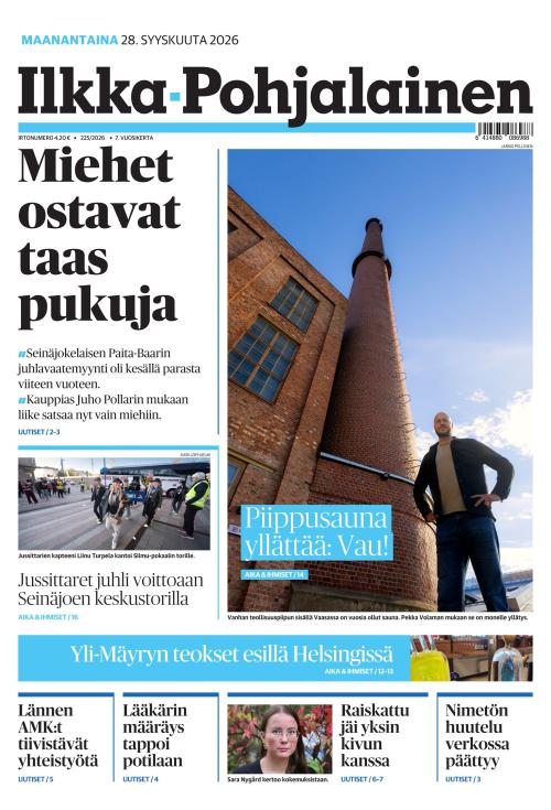 Ilkka-Pohjalainen 28.9.2026