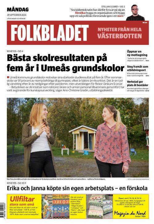 Folkbladet (Västerbotten) 28.9.2026