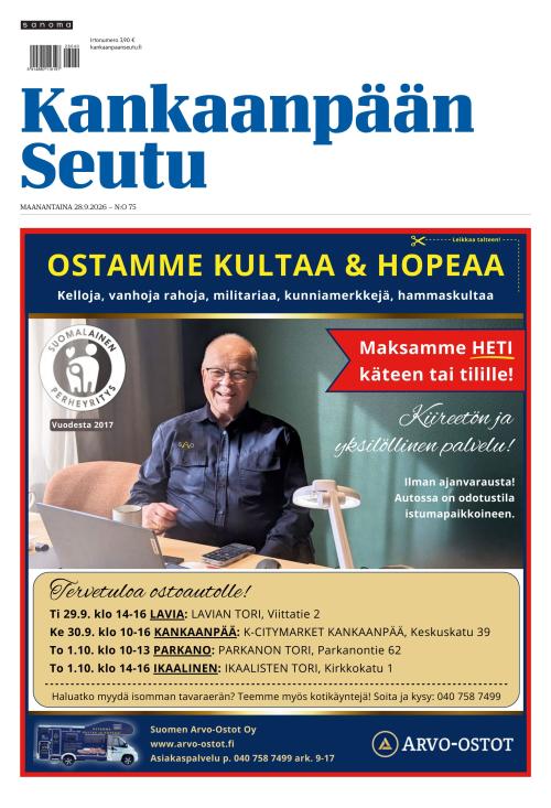 Kankaanpään Seutu 28.9.2026
