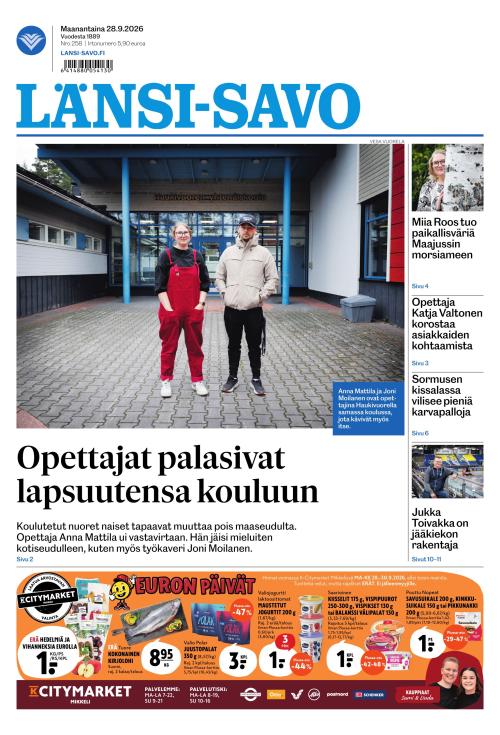 Länsi-Savo 28.9.2026