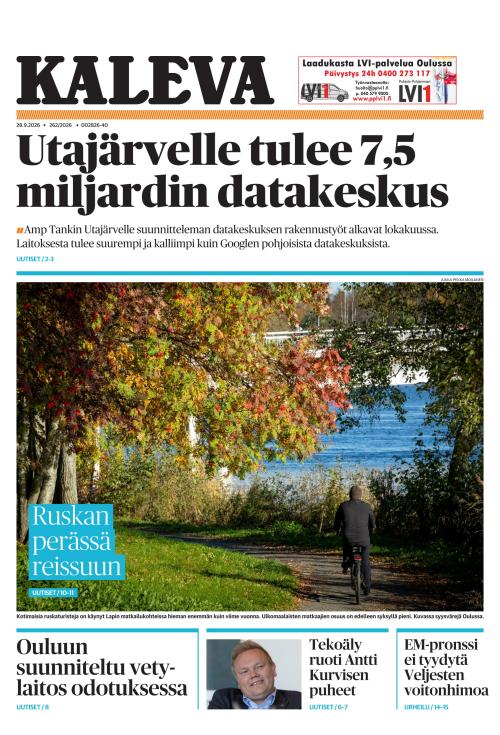Kaleva 28.9.2026