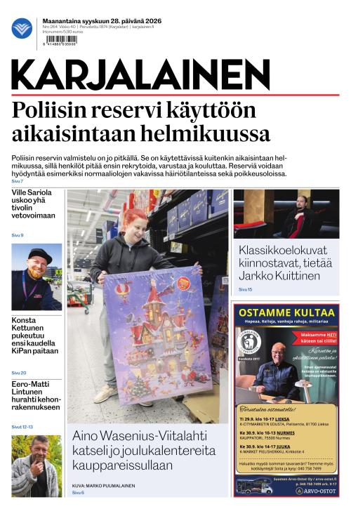 Karjalainen 28.9.2026