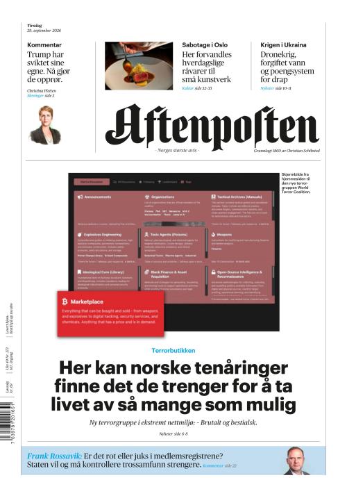 Aftenposten 29.9.2026