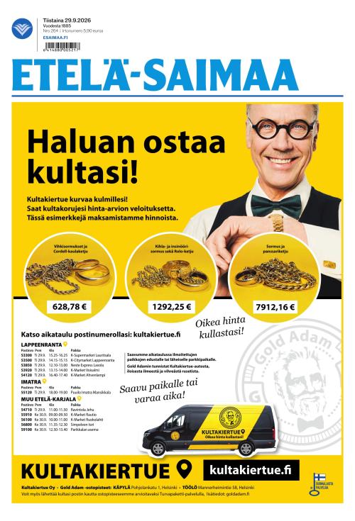 Etelä-Saimaa 29.9.2026